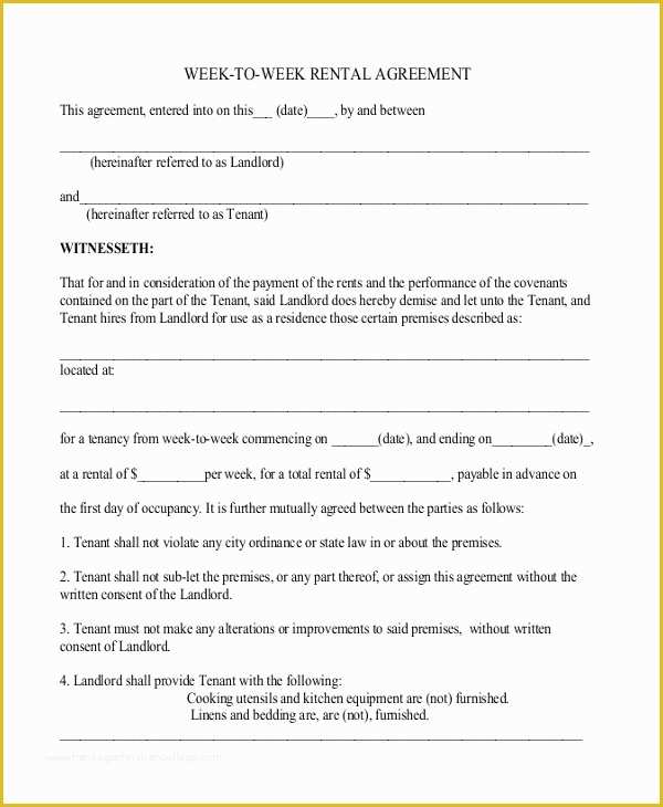 Simple Equipment Rental Agreement Template Free Of 42 Simple Rental Agreement Templates Pdf Word