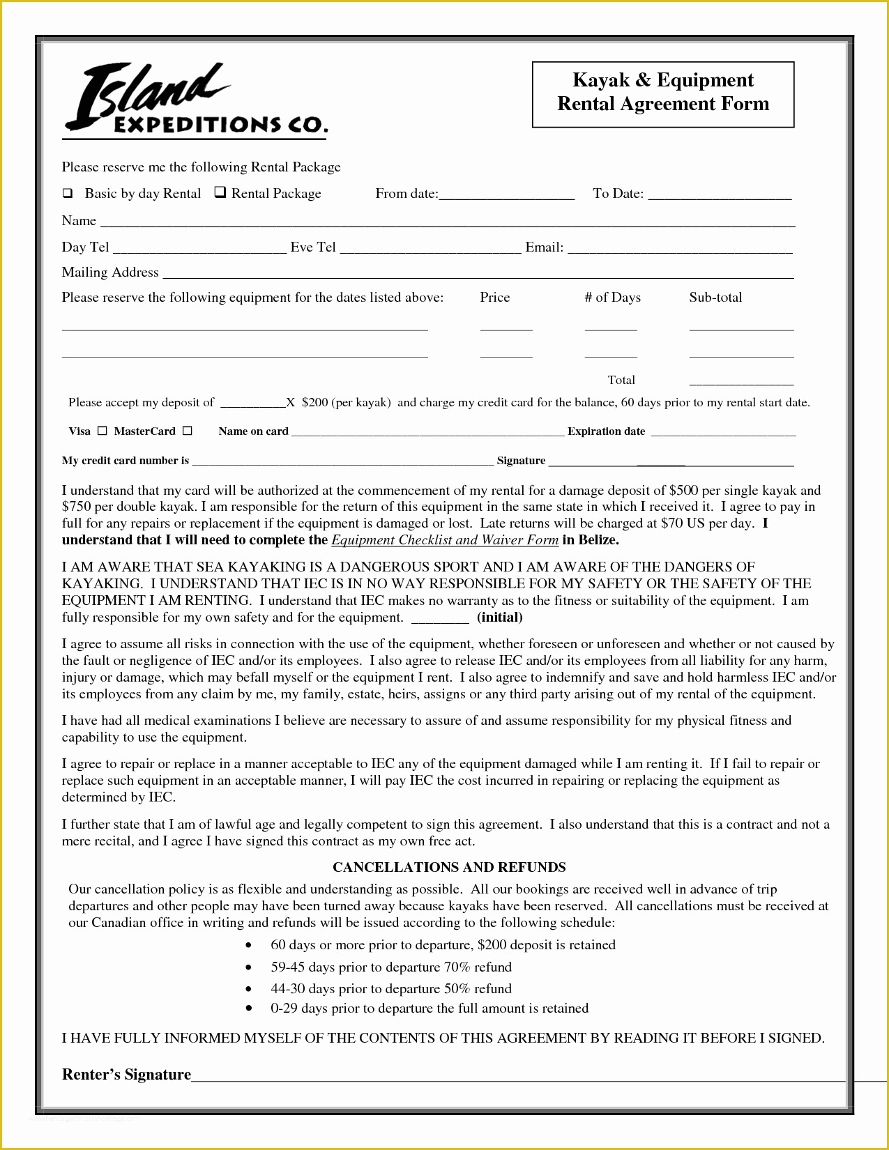 Simple Equipment Rental Agreement Template Free Of Agreement Template Category Page 24 Efoza