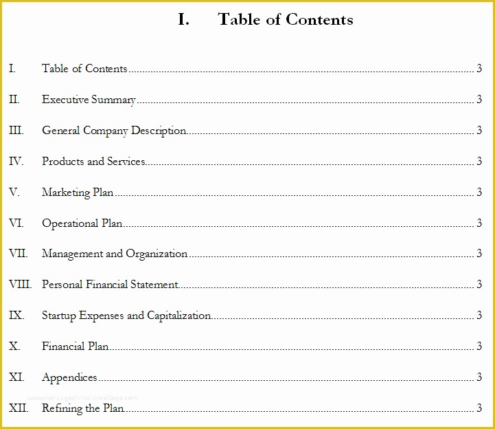 Simple Startup Business Plan Template Free Of Free Printable Business Plan Template form Generic