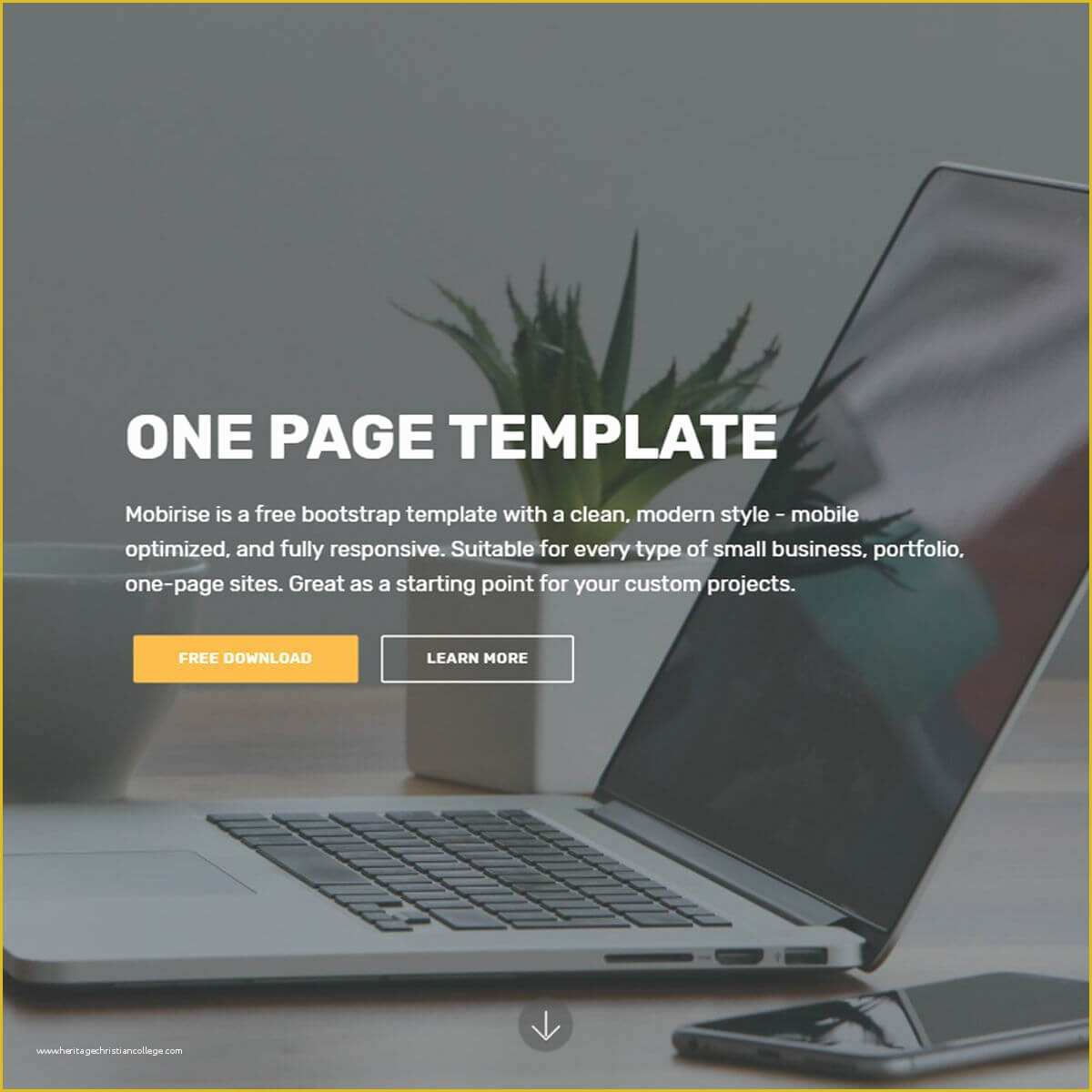 Single Page Portfolio Template Free Download Of Free Bootstrap Template 2018