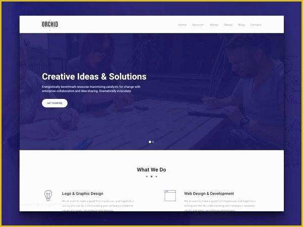 Single Page Portfolio Template Free Download Of Simple Website Template