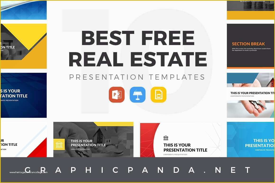 Slide Presentation Template Free Of 10 Best Free Real Estate Powerpoint Templates Keynote