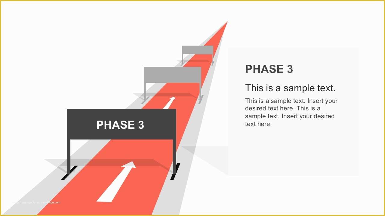 Slide Presentation Template Free Of Free Journey Concept for Powerpoint Slidemodel