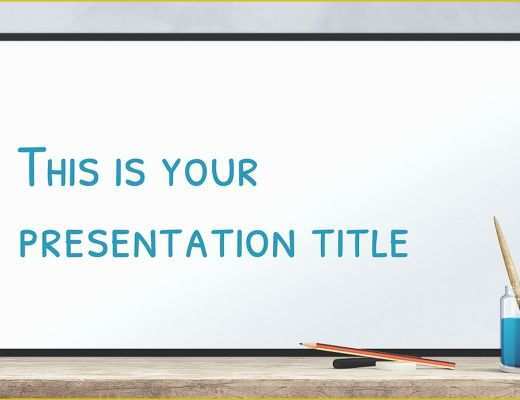 Slide Presentation Template Free Of Free Powerpoint Template or Google Slides theme with