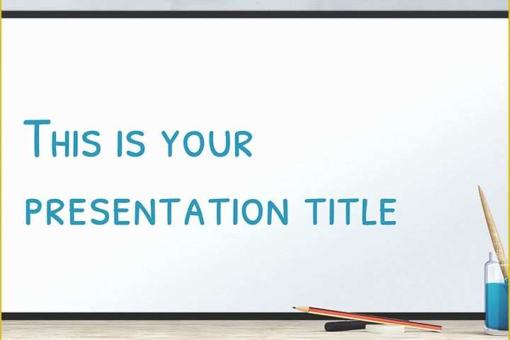 Slide Presentation Template Free Of Free Powerpoint Template or Google Slides theme with