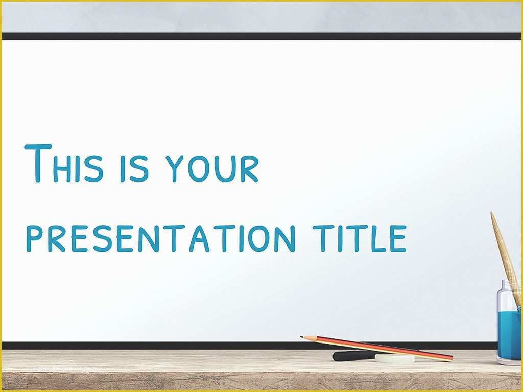 Slide Presentation Template Free Of Free Powerpoint Template or Google Slides theme with