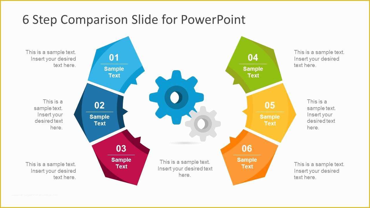 Slide Presentation Template Free Of Modern Parison Powerpoint Template Slidemodel