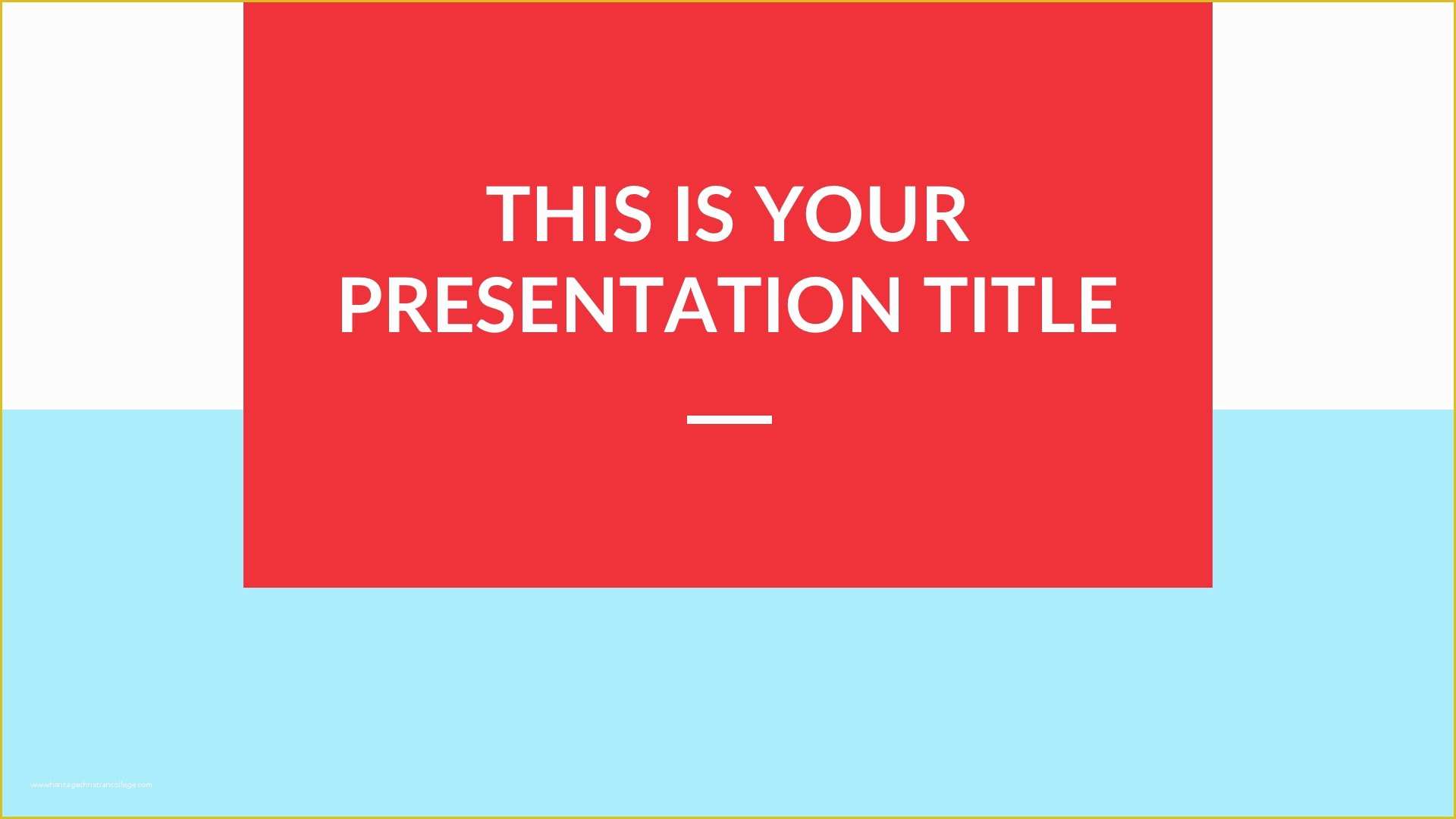 Slide Presentation Template Free Of Playful Free Presentation Template Powerpoint Keynote