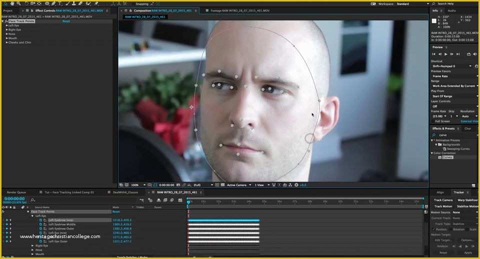 Social Network Adobe after Effects Template Free Download Of New Face Tracking In after Effects Cc 2015
