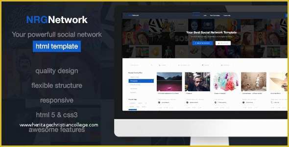 Social Network Adobe after Effects Template Free Download Of Nrgnetwork – Your Powerful social Network Template Free