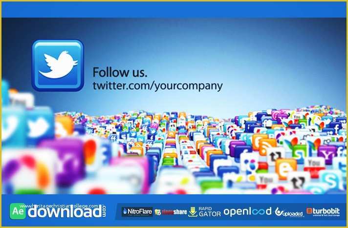 Social Network Adobe after Effects Template Free Download Of the social Media Network Free Download Videohive Template