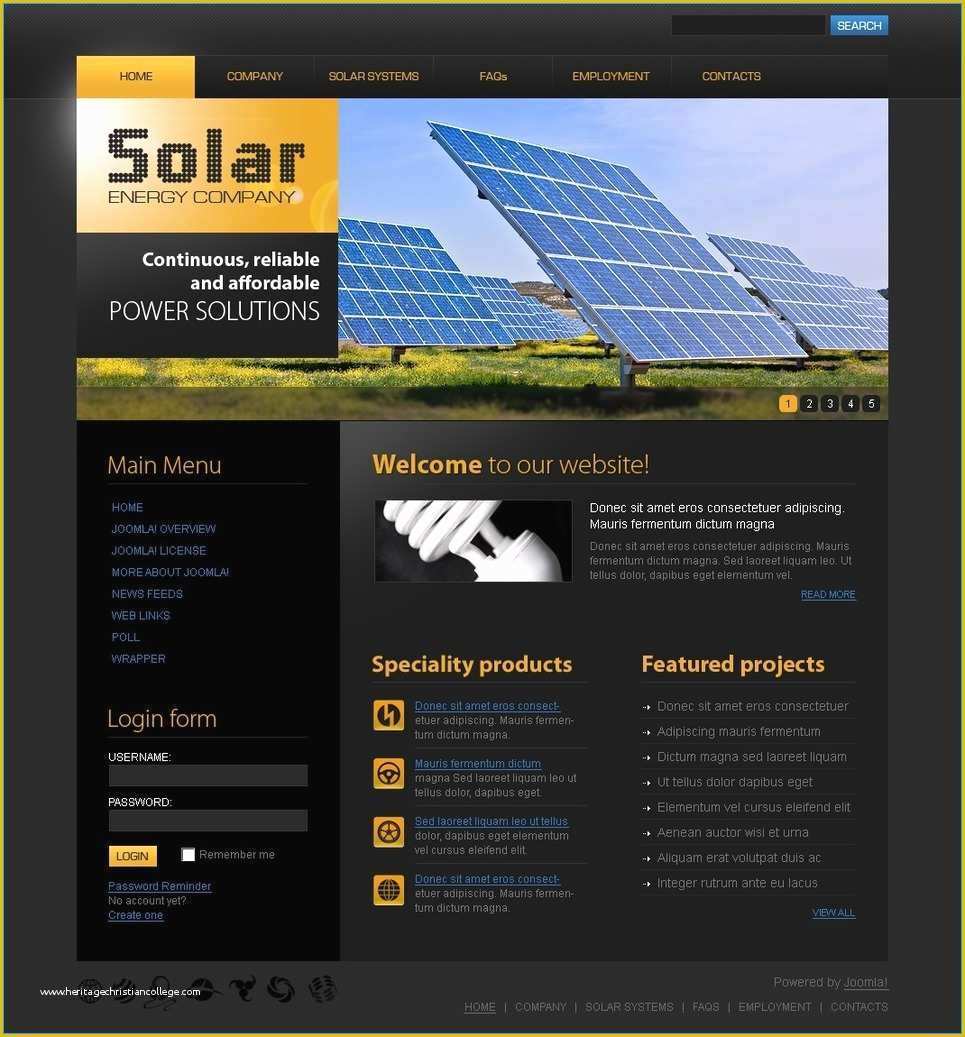 Solar Panel Website Template Free Of 80 solar Website Template solar Power Website Templates