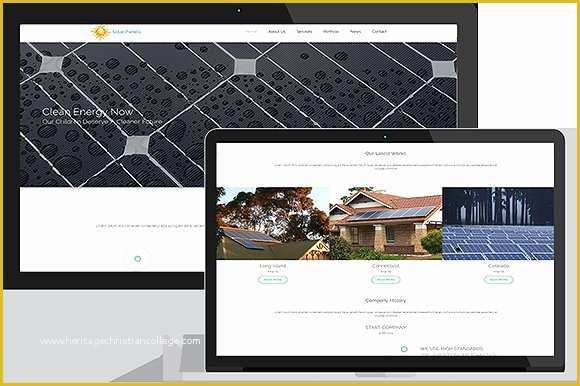 Solar Panel Website Template Free Of solar Panels solar Energy Template Bootstrap themes