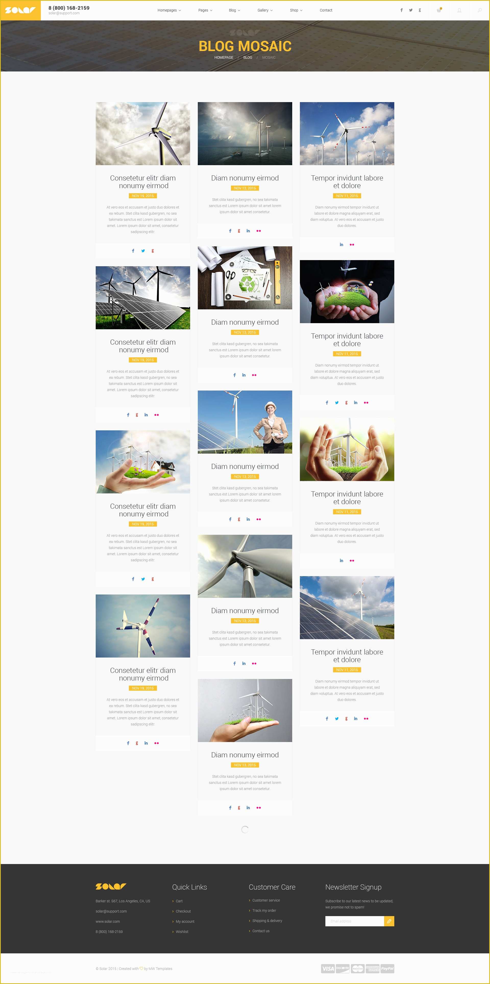 Solar Panel Website Template Free Of solar Renewable Energy Psd Template by Mwtemplates