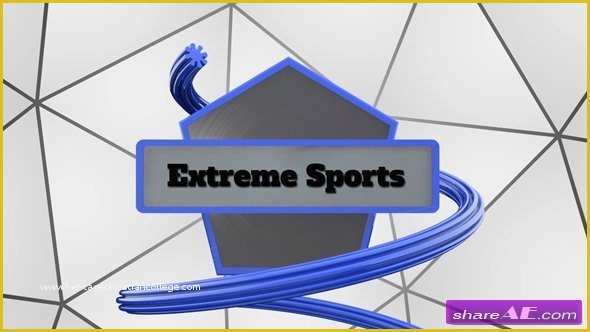 Sports Intro after Effects Free Template Of Extreme Sports Package after Effects Project Videohive