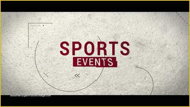 Sports Intro after Effects Free Template Of Sports Intro after Effects Templates