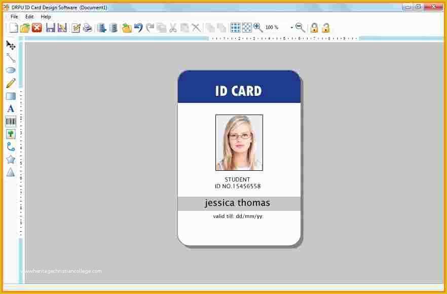 Staff Id Card Template Free Of 5 Employee Badge Template