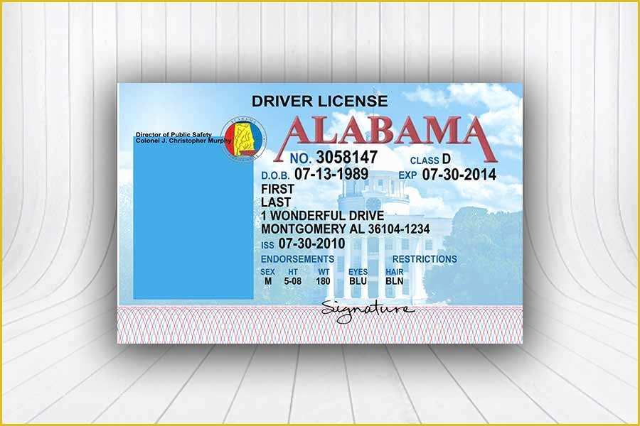 State Id Templates Download Free Of Drivers License Template Download 40b3a07b0c50