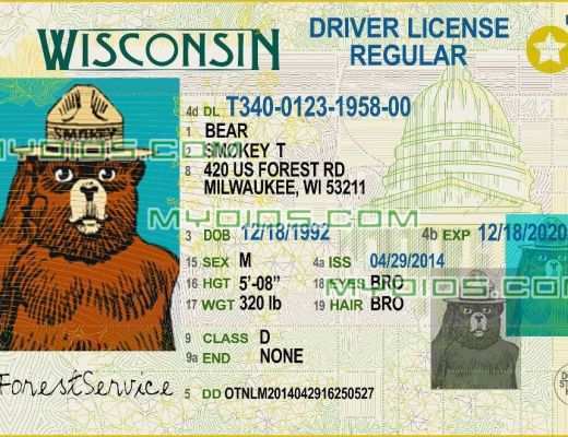 State Id Templates Download Free Of Free Fake Id Templates