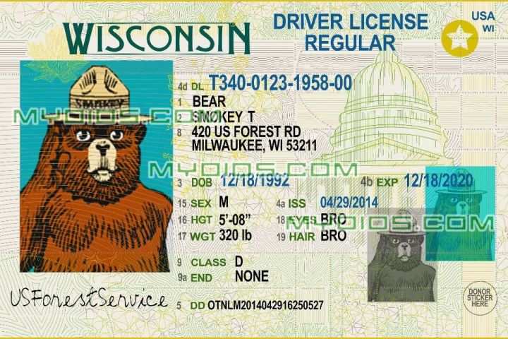 State Id Templates Download Free Of Free Fake Id Templates