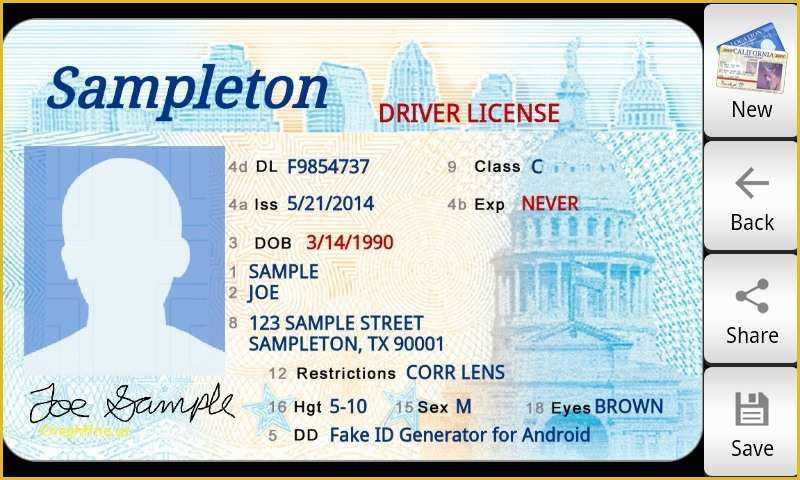 State Id Templates Download Free Of Georgia Temporary Tag Template Beautiful Template Design