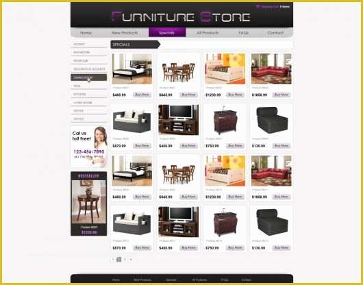 Store Template Free Of Free Line Store Template