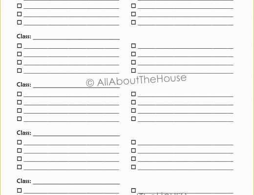 Student Planner Template Free Printable Of 10 Printable Student assignment Planner Sampletemplatess