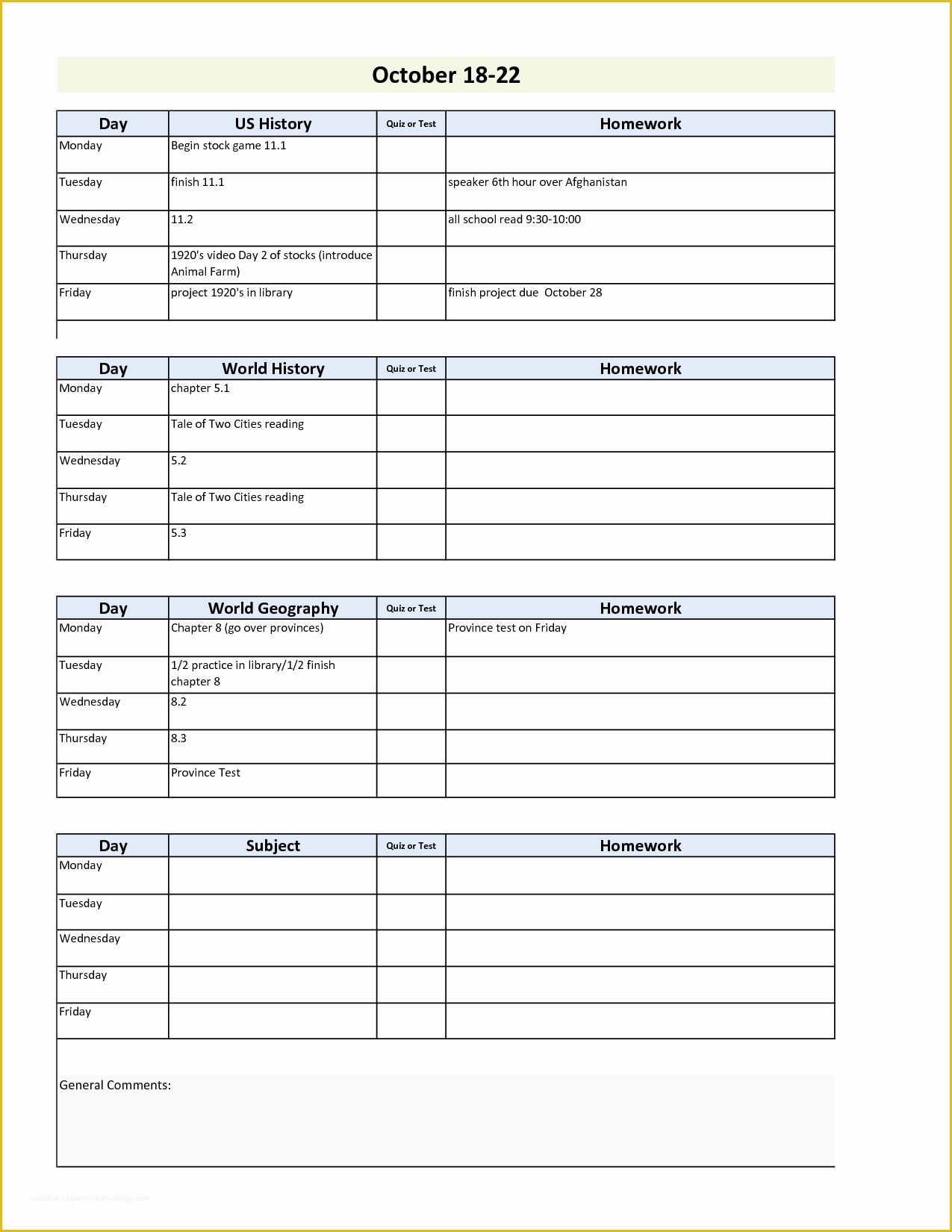 Student Planner Template Free Printable Of 7 Best Of Student Planner Template Printable