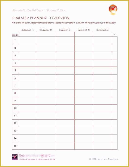 Student Planner Template Free Printable Of Best 25 Homework Planner Printable Ideas On Pinterest