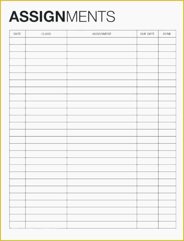 Student Planner Template Free Printable Of Superb Homework Planner Printable