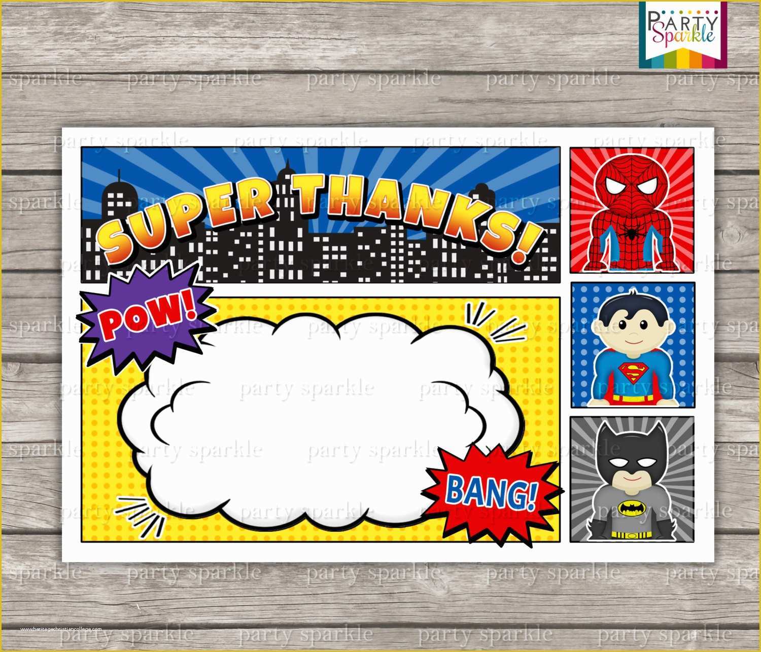 Superhero Birthday Invitations Templates Free Of 12 Free Printable Blank Superhero Birthday Invitation