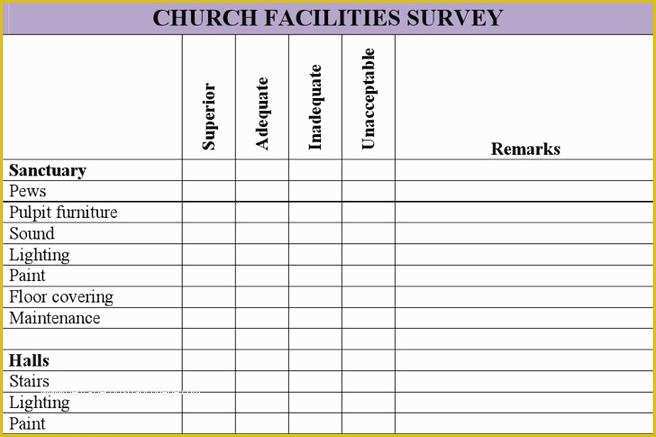 Survey Powerpoint Template Free Download Of 11 Church Survey Template Free Download