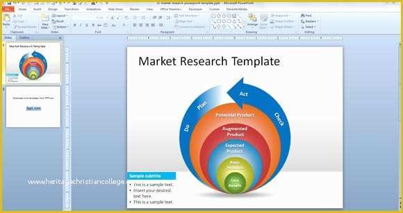 Survey Powerpoint Template Free Download Of Free Market Research Powerpoint Template