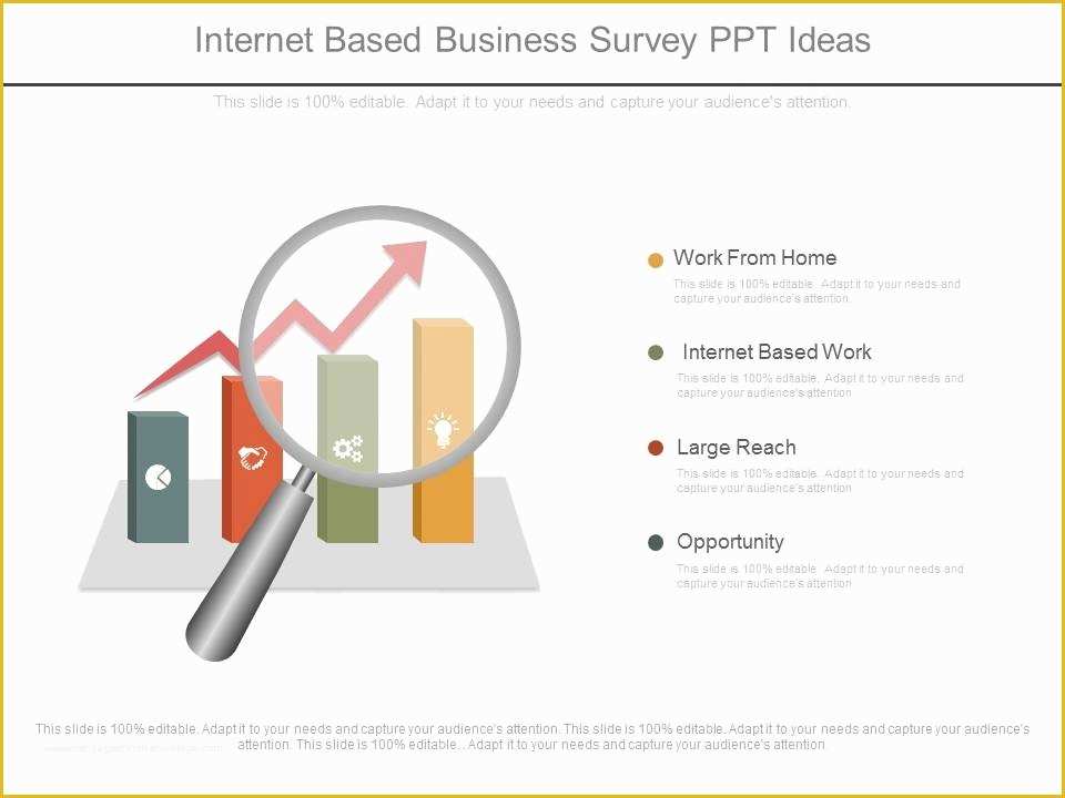 Survey Powerpoint Template Free Download Of original Internet Based Business Survey Ppt Ideas