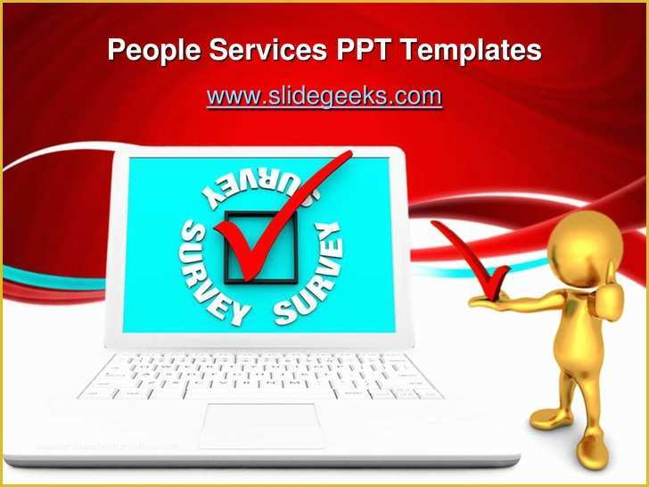 Survey Powerpoint Template Free Download Of People Services Ppt Templates