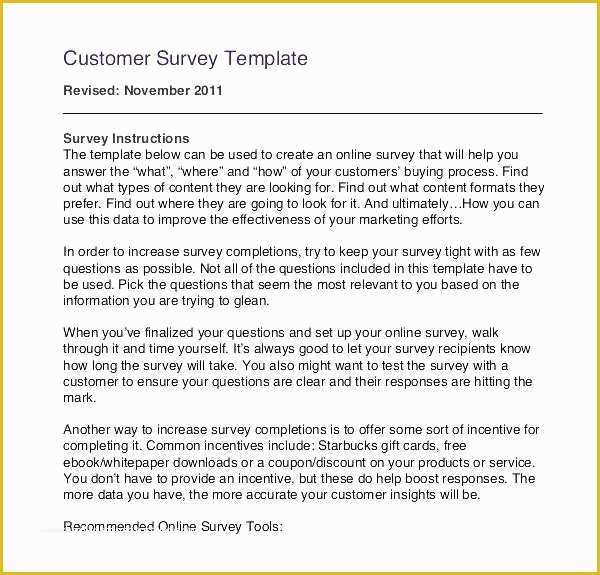 Survey Powerpoint Template Free Download Of Survey Template Examples Free Questionnaire Download