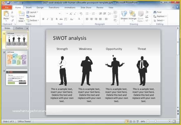 Swot Analysis Template Powerpoint Free Of How to Create A Swot Analysis