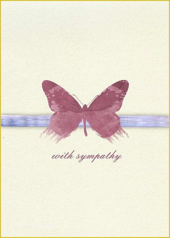 Sympathy Card Templates Free Download Of 10 Sympathy Card Templates Psd Vector Eps