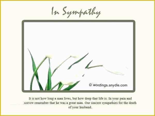 Sympathy Card Templates Free Download Of Sympathy Messages to Friend Death Mother Job Loss