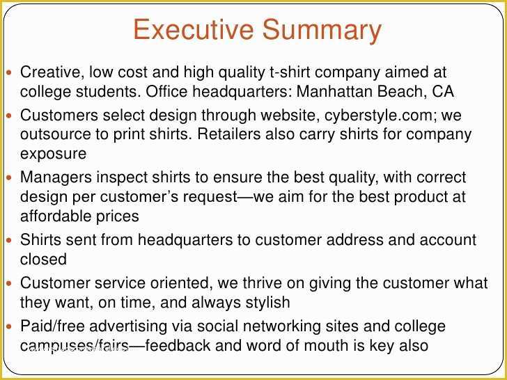T Shirt Business Plan Template Free Of Business Plan Sample Pdf Ppt Business Plan Sample Pdf Of T