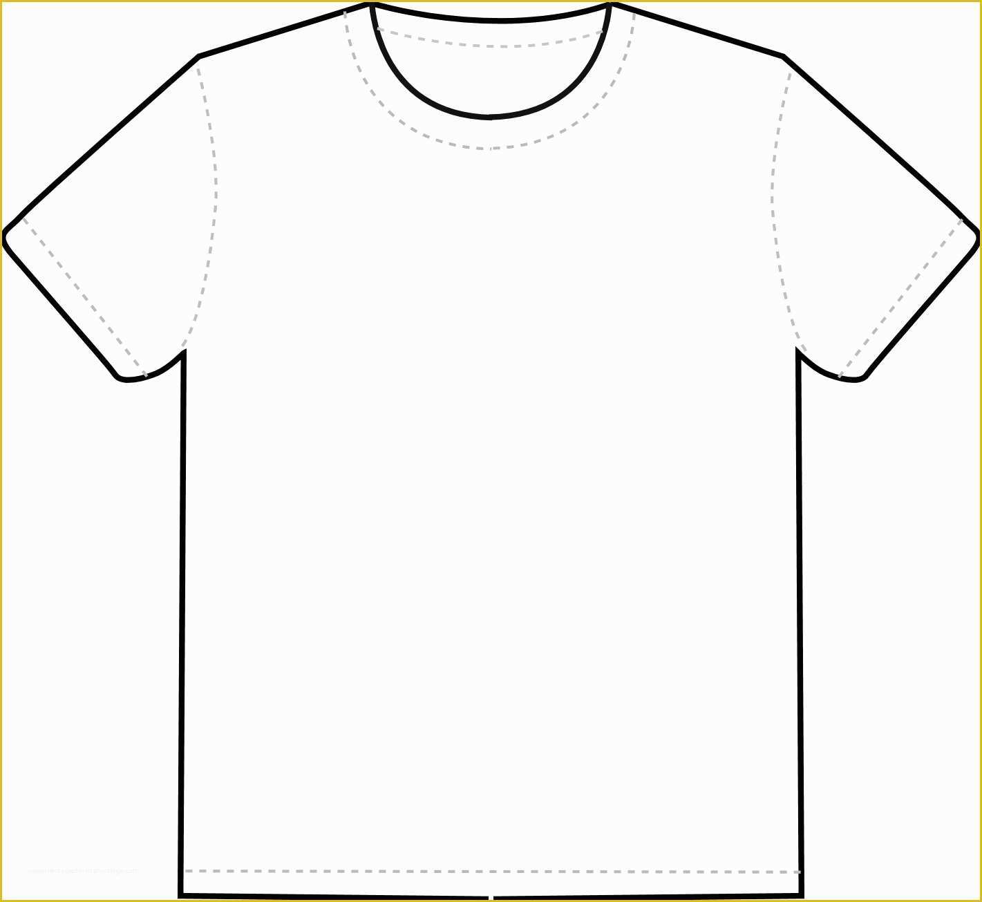 T Shirt Business Plan Template Free Of T Shirt Outline Template