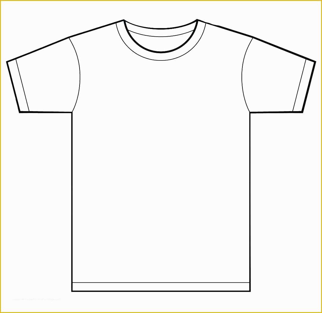 T Shirt Business Plan Template Free Of T Shirt Template Printable