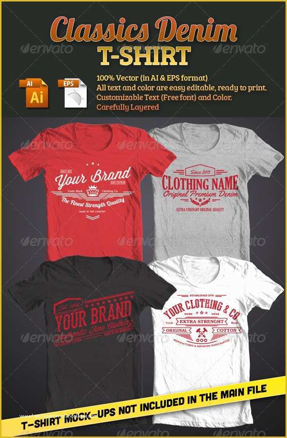 T Shirt Design Contest Flyer Template Free Of T Shirt Flyer Template Classics Denim T Shirt T Shirt