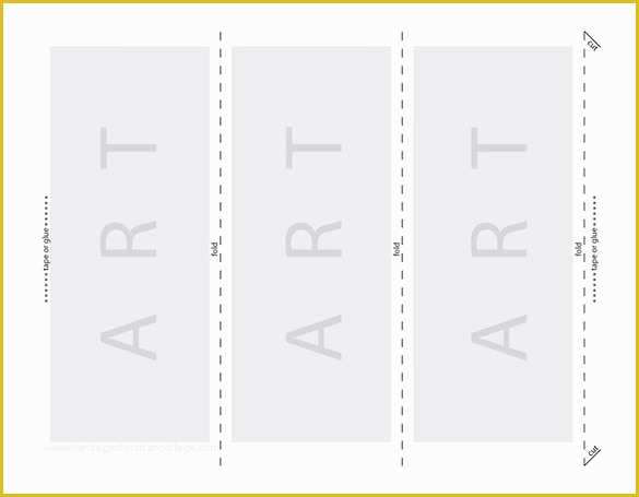 Table Tent Cards Template Free Of 10 Printable Trifold Templates Doc Psd Pdf Eps