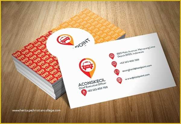 Taxi Business Cards Templates Free Download Of 13 Taxi Business Card Templates Ai Pages Word