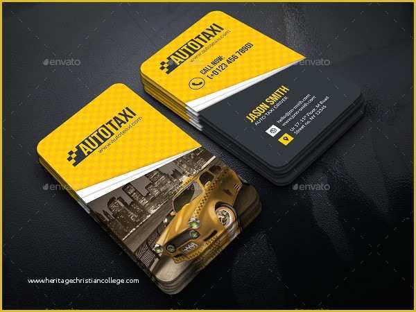 Taxi Business Cards Templates Free Download Of 21 Taxi Business Card Templates Free & Premium Download