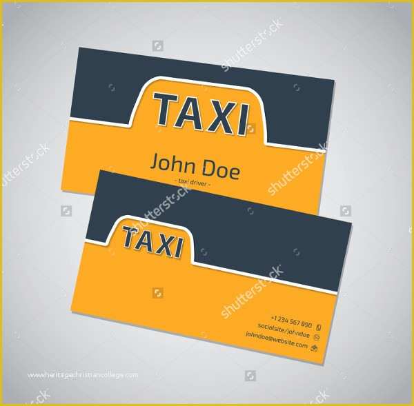 Taxi Business Cards Templates Free Download Of 21 Taxi Business Card Templates Free & Premium Download
