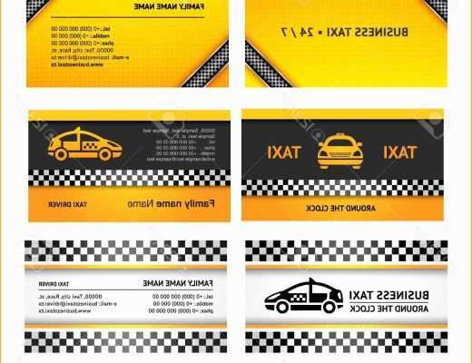Taxi Business Cards Templates Free Download Of Best 15 Business Card Taxi Third Set Templates File Free