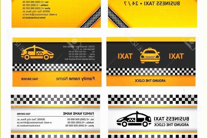 Taxi Business Cards Templates Free Download Of Best 15 Business Card Taxi Third Set Templates File Free