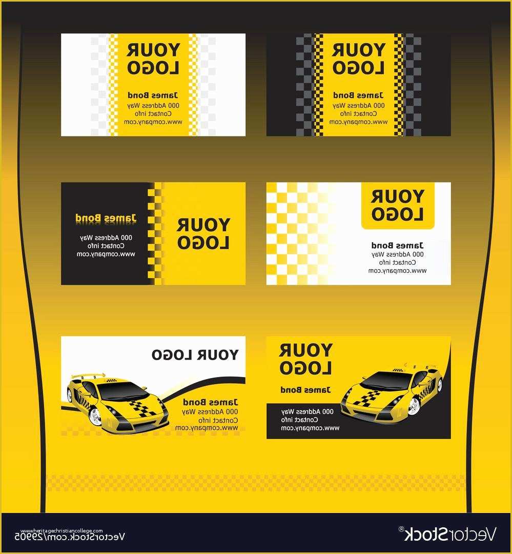 Taxi Business Cards Templates Free Download Of Clipart Archives Vector Art Library